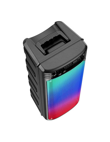 HOCO wireless speaker bluetooth + wire microphone BS52 black