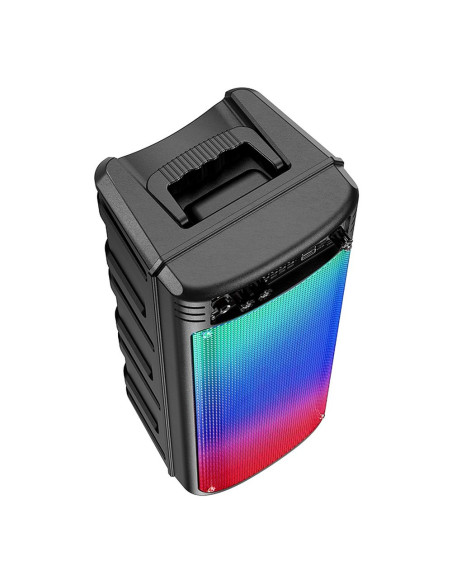 HOCO wireless speaker bluetooth + wire microphone BS52 black