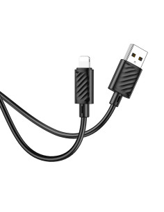 HOCO Câble USB A vers Lightning 2,4A X88 1 m noir 2
