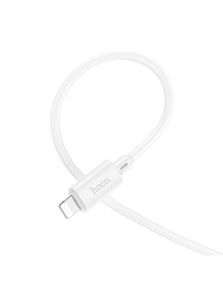 HOCO Câble X88 USB A vers Lightning 2,4A 1 m blanc