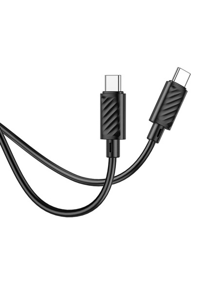 Câble HOCO Type C à Type C PD 3A 60W X88 1 m noir