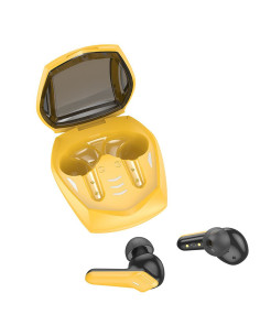 Écouteurs sans fil bluetooth HOCO TWS EW28 jaune 2