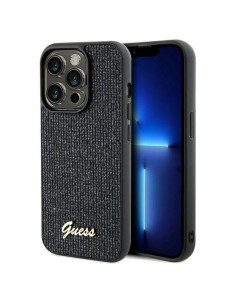 Coque GUESS pour IPHONE 14 Pro GUHCP14LPMSDGSK (Disco Metal Script) noir
