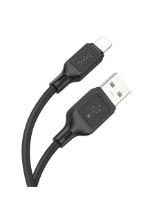 HOCO cable USB A to Lightning 2,4A X90 1m black