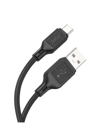 HOCO cable USB A to Micro USB 2,4A X90 1m black