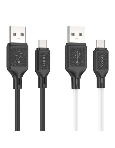 HOCO cable USB A to Micro USB 2,4A X90 1m black