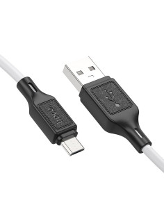 HOCO cable USB A to Micro USB 2,4A X90 1m white 2