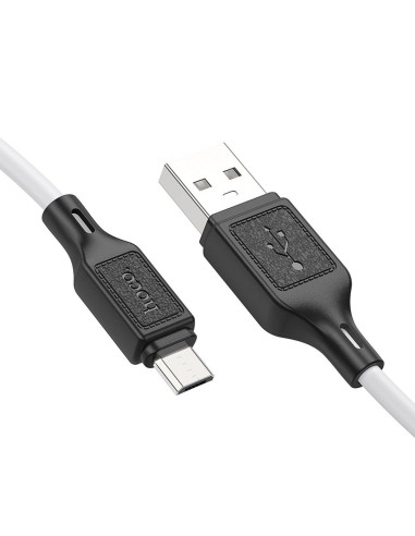 HOCO cable USB A to Micro USB 2,4A X90 1m white