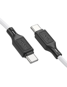 HOCO cable Type C to Type C 3A 60W X90 1 m white 2