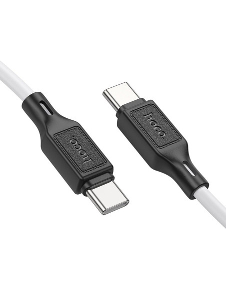 HOCO cable Type C to Type C 3A 60W X90 1 m white