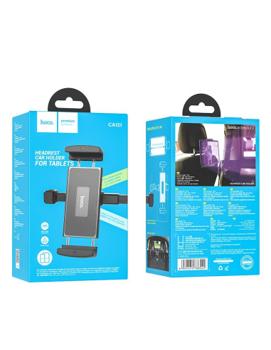 Support voiture HOCO pour appui-tête (4,7" - 12,9") CA121 noir