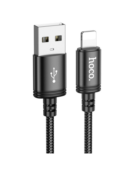 HOCO Câble USB A vers Lightning 2.4A X91 3m noir