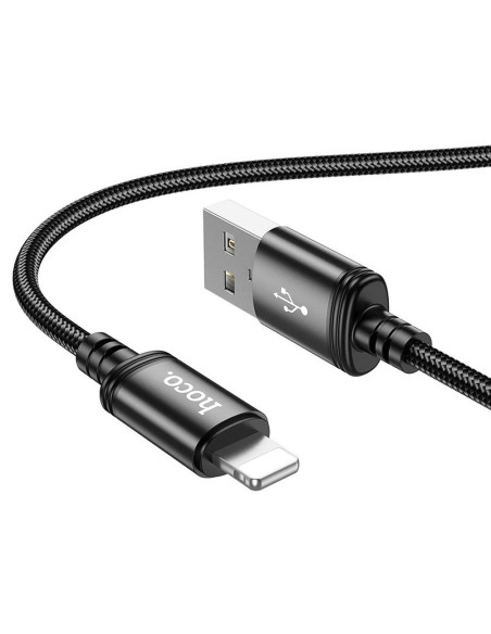 HOCO Câble USB A vers Lightning 2.4A X91 3m noir