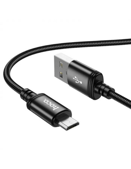 HOCO Câble USB A vers Micro USB 2.4A X91 3 m noir