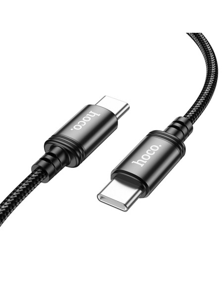Câble HOCO Type C à Type C PD 3A 60W X91 3 m noir