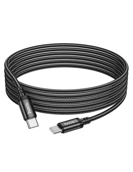 Câble HOCO Type C à Type C PD 3A 60W X91 3 m noir