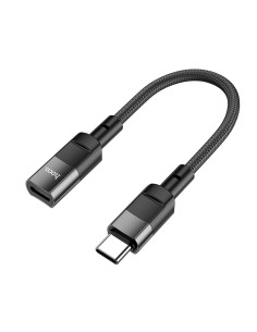 HOCO Adaptateur OTG Type C (mâle) vers Lightning (femelle) 3A U107 0,1 m noir 2
