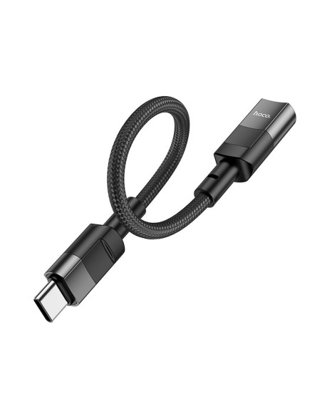HOCO Adaptateur OTG Type C (mâle) vers Lightning (femelle) 3A U107 0,1 m noir