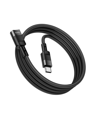 HOCO adapter OTG Type C (male) to Type C (female) 3A U107 1,2 m black