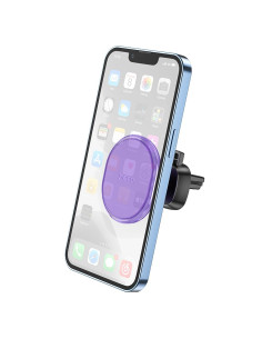 Support voiture magnétique HOCO pour grille H1 violet