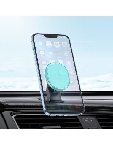 Support voiture magnétique HOCO pour tableau H2 bleu