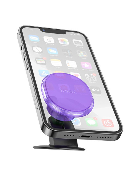 Support voiture magnétique HOCO pour tableau H2 violet