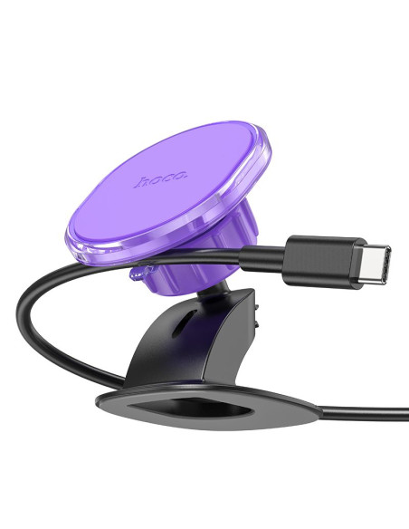 Support voiture magnétique HOCO pour tableau H2 violet