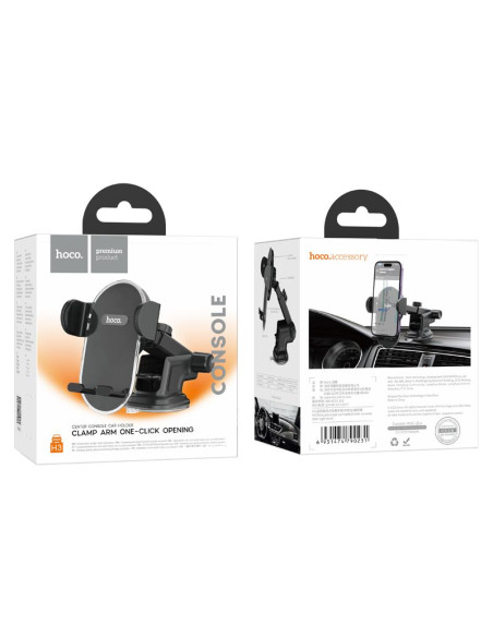 Support voiture H3 noir pour fenêtre/planche HOCO