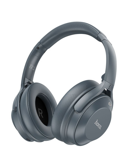 HOCO wireless bluetooth headphones ANC W37 smoky blue