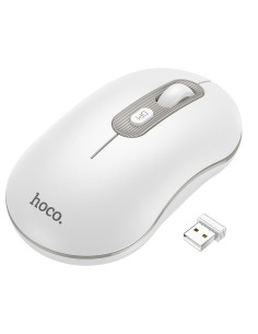 HOCO souris d'ordinateur sans fil 2.4G 1600 ppp GM21 blanc