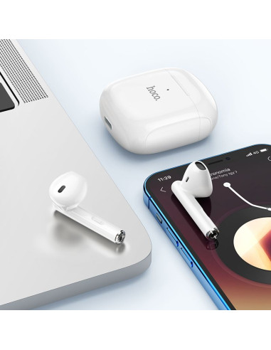 Écouteurs sans fil bluetooth HOCO TWS EW19 Plus blanc