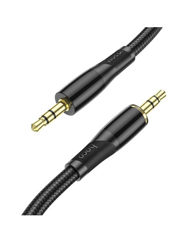 HOCO Câble AUX Jack 3,5 mm vers Jack 3,5 mm UPA25 1 m noir EOL