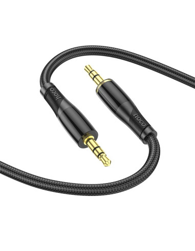 HOCO Câble AUX Jack 3,5 mm vers Jack 3,5 mm UPA25 1 m noir EOL