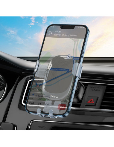 HOCO support voiture à gravitation pour grille H7 noir