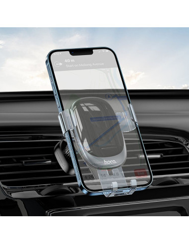 HOCO support voiture à gravitation pour grille H7 noir