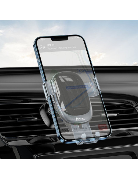 HOCO support voiture à gravitation pour grille H7 noir