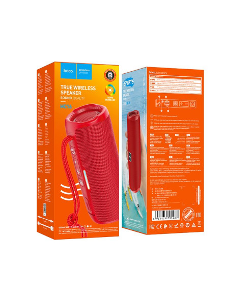 HOCO enceinte bluetooth HC16 rouge