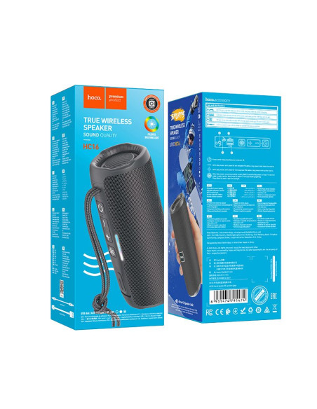HOCO enceinte bluetooth HC16 gris
