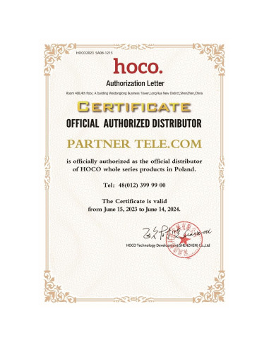 HOCO grille induction support voiture 15W HW01 noir