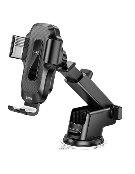 Support voiture à induction HOCO pour pare-brise/planche 15W HW3 noir