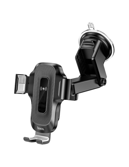 Support voiture à induction HOCO pour pare-brise/planche 15W HW3 noir