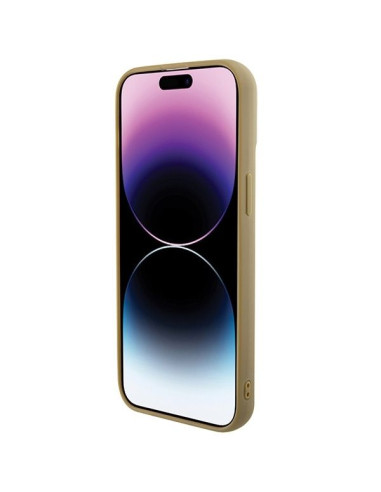 Coque GUESS pour IPHONE 13 / 14 / 15 GUHCP15SPMSDGSD (Disco Metal Script) Or