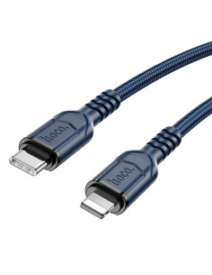 Câble HOCO Type C vers Lightning PD 3A 20W X59 1 m bleu 2