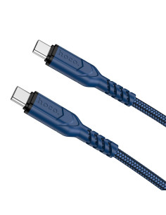 HOCO cable Type C to Type C PD QC 3A 60W X59 1 m blue