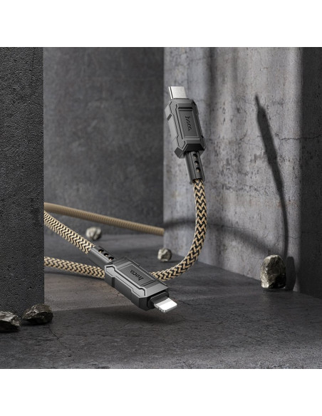 Câble HOCO Type C vers Lightning PD 2.4A 20W X94 1 m or