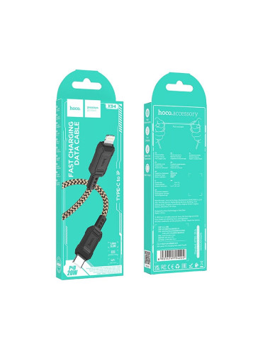 Câble HOCO Type C vers Lightning PD 2.4A 20W X94 1 m or