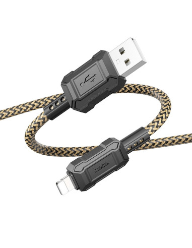HOCO Câble USB A vers Lightning 2,4A X94 1 m doré