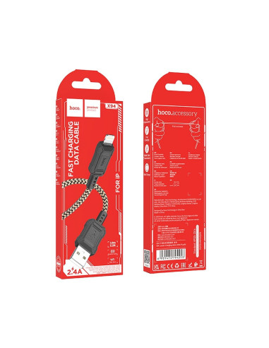 HOCO Câble USB A vers Lightning 2,4A X94 1 m doré