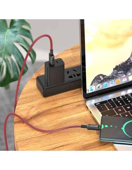 HOCO cable USB A to Type C 3A X94 1 m red