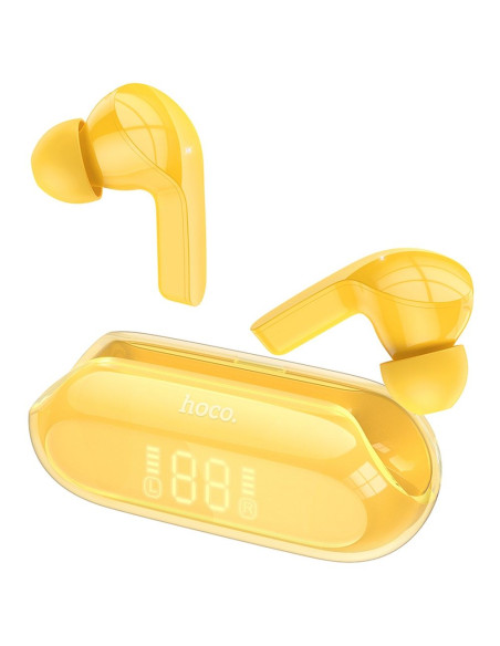 Écouteurs sans fil bluetooth HOCO TWS ENC EW39 jaune